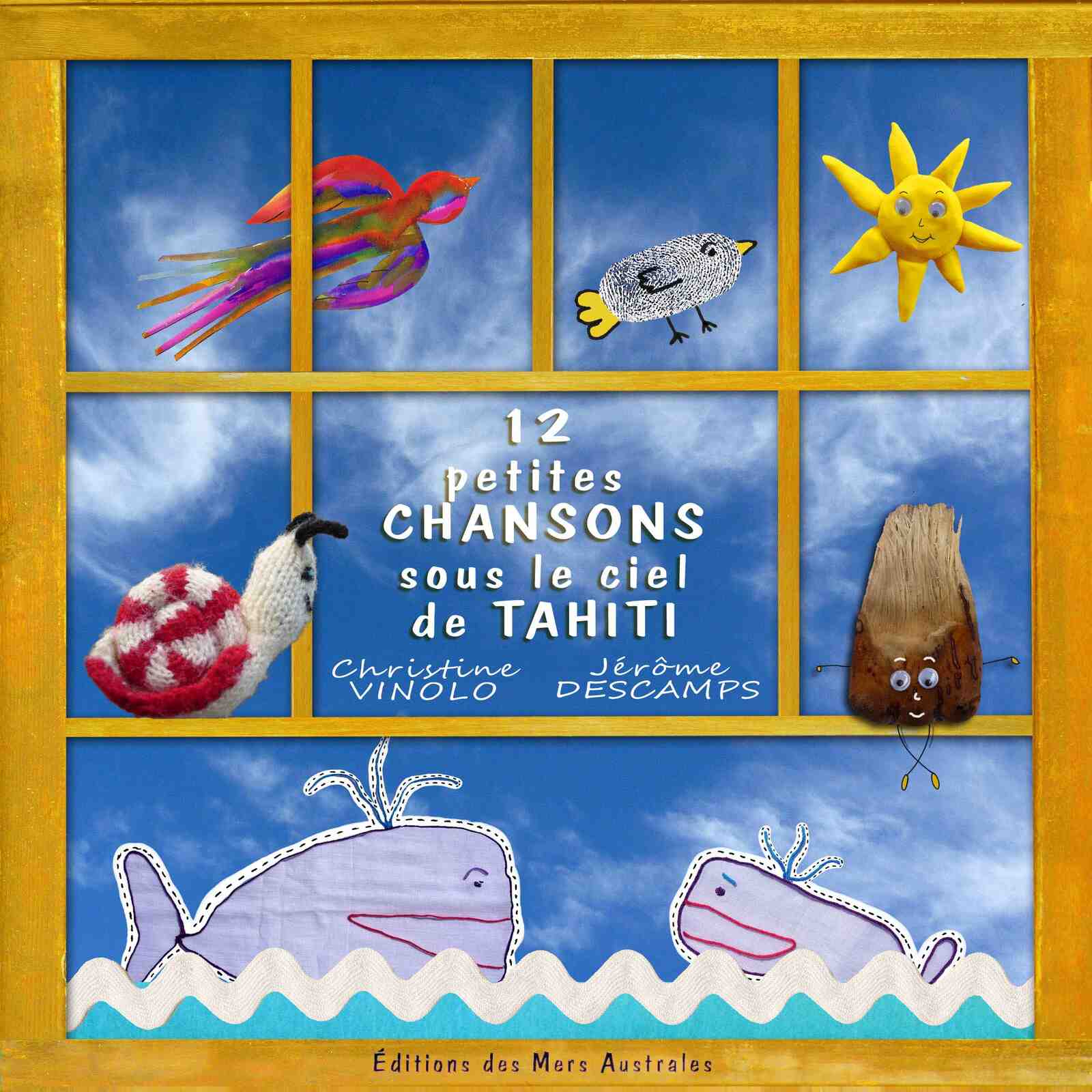 CD libro : canzoncine sotto il cielo di Tahiti