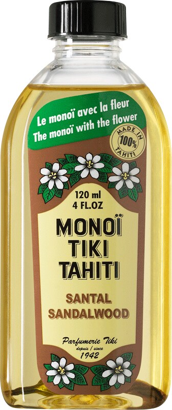 Monoi Tahiti Sandalo dalle isole Iarchesi - 120ml - Tiki