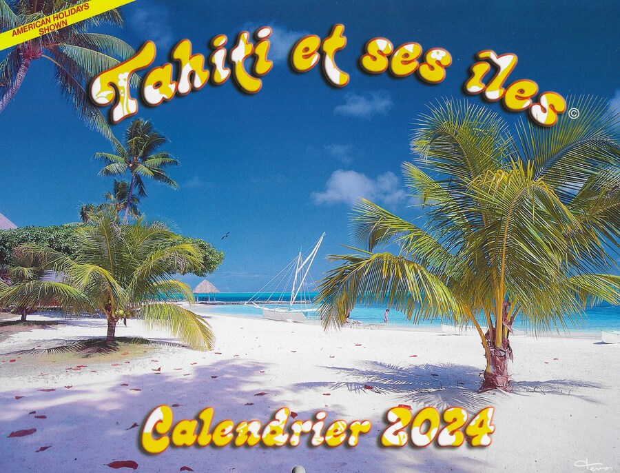 Calendario 2024 - Tahiti e le sua isole