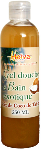 Gel Douche au Monoï de Tahiti parfum Noix de Coco 250ml