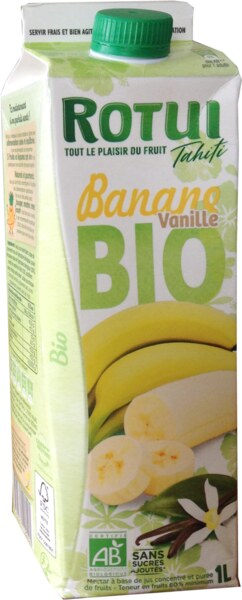 Succo di frutta BIO - Nectar Vaniglia Banana