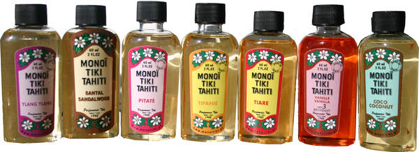 Collezione di 7 Monoi de Tahiti 60ml