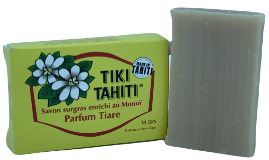 Mini sapone al Monoi Tiare di Tahiti - Tiki