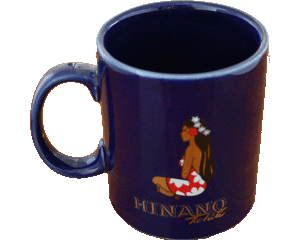 Mug Hinano Tahiti - Marineblau