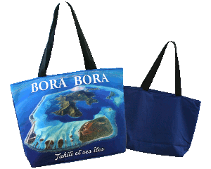 Borsa stampata - Bora Bora